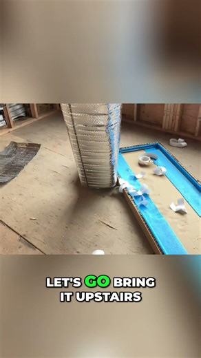 DIY Duct Insulation: Master HVAC Like a Pro! #shorts