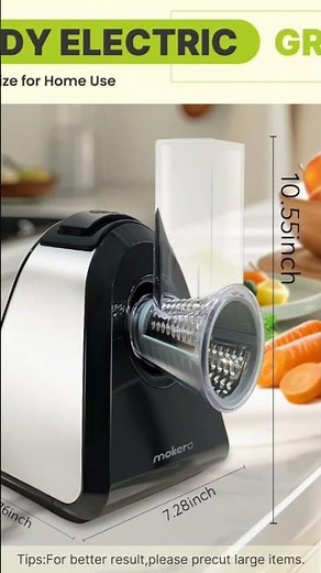 5 in 1 Electric Cheese Grater for Block Cheese, #amazonfinds #tiktokmademebuyit #usa #deals #kitchen