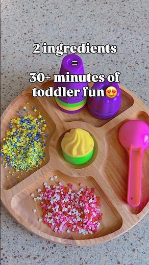 DIY Cloud Dough | Easy Sensory Play for Toddlers 🤍