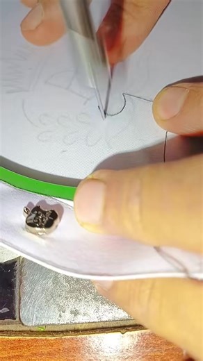 Embroidery Work: Front Side Pocket Design Showcase