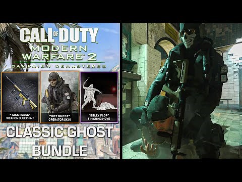 Modern Warfare 2 Remastered - Classic Ghost Bundle (New Executions & Blueprints in MW)