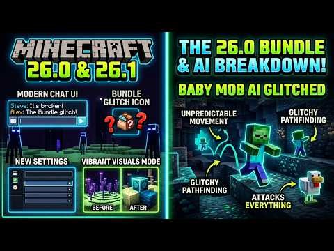 Minecraft 26 0 Update Explained