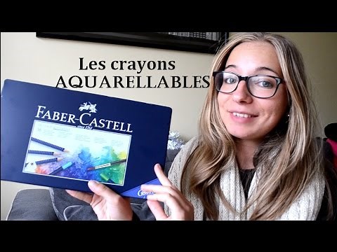 How to use watercolour pencils