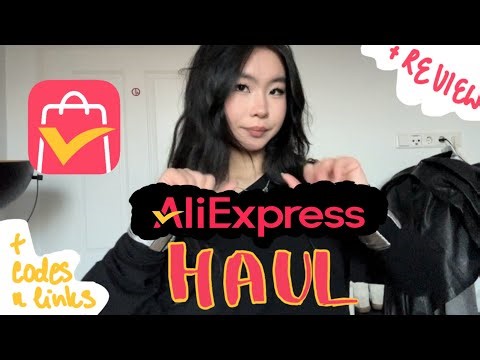 ALIEXPRESS HAUL💛❤️ + review and codes!