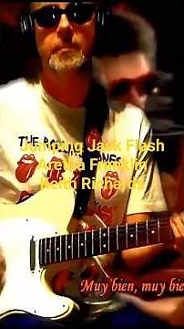 Jumping Jack Flash Aretha Franklin Keith Richards guitar cover