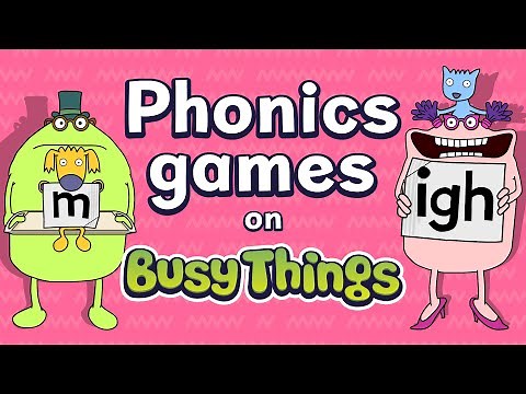 Phonics games to help kids learn how to read