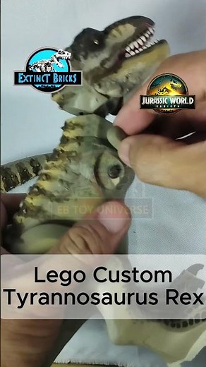 LEGO CUSTOM JURASSIC WORLD REBIRTH TYRANNOSAURUS REX I JW REBIRTH T-REX 霸王龙 ไทรันโนซอรัส เร็กซ์