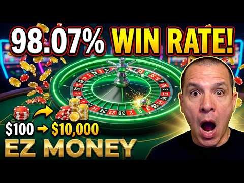 98.07% WIN RATE Roulette Strategy That Actually Works! (Day 84 EZ Money)! #roulette