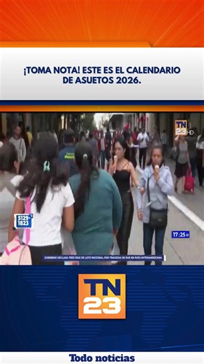 Calendario de asuetos 2026 en Guatemala y El Salvador