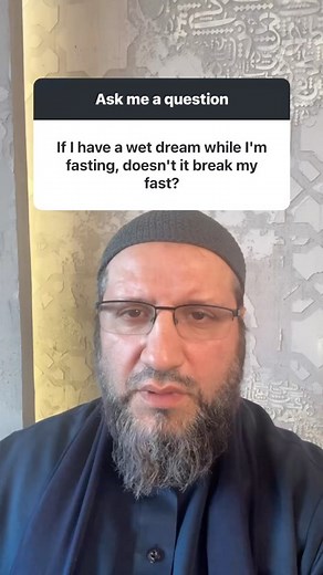 Salar Rasoul on Instagram: "If I have a wet dream while fasting, does it break my fast? #fyp #reels #reelsinstagram #ramadan #islam"