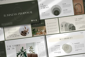 Business Proposal Presentation, a Presentation Template by Artemis-products