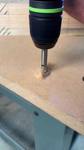 Custom Worktop Building Process with Diablo Tools Forstner Bits