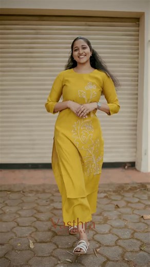 Vasthra by Saanavi on Instagram: "* Fabric : PureMaslin fabric Cord -Set👗 * Product Code :VBS -YC 001 * Product Details📝 Work : Embroidery Size : M-XXL Stiching : Ready made * Features : No lining : Sidepocket * Occasion : Office wear / Festive wear * Price : 1199/- For order: DM us on Instagram Or whatsapp :+91 8921980875 Product will be dispached with in 7 working days 📦 #instamood #clothingbrand #dresses #trendywear #instagood"