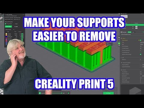 Make Your Supports Easy To Remove With Creality Print 5