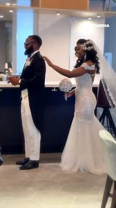 This man really couldn't believe how beautiful his fiancee looked dressed as a bride. Her beauty was out of this world! 😍 | Positive