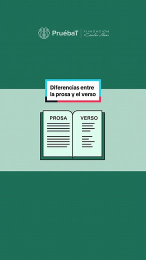 Diferencias entre la prosa y el verso: Formas de organizar un texto