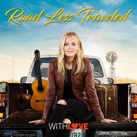💍 In Road Less Traveled, country star Charlotte returns to her hometown, where old feelings come rushing back in full force. Is first love ever truly over, or will her heart get a second chance? Watch now on WithLove! 💕 #RoadLessTraveled #WithLove #LaurenAlaina #JasonBurkey #Romance #Love #Movie #FeelGood | WithLove