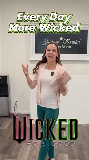 Every Day More Wicked | Dance Tutorial | Wicked For Good #dancetutorial #wickedforgood