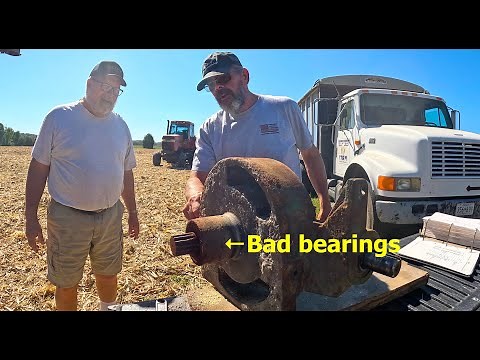 Bearing Replacement in Vertical Unload Auger JD9500 Combine