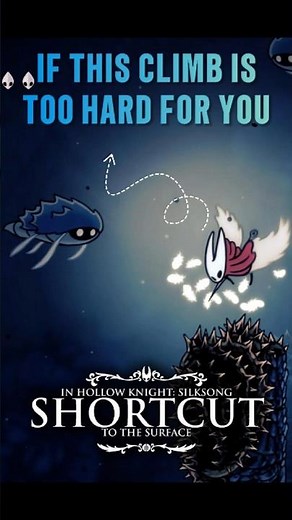 QUICKEST PATH TO SURFACE | Hollow Knight: Silksong #silksong #surface #shortcut #guide #tips