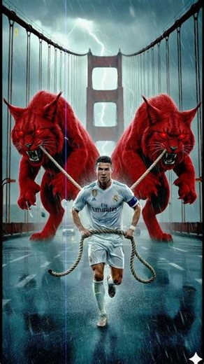 Messi, Neymar & Mbappé Mock Ronaldo’s Tiny Lynx 🐆in Epic Showdown#catristianoronaldo #messivsronaldo