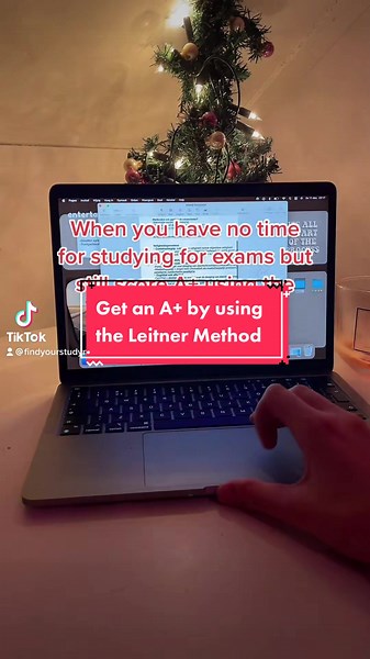 Flashcards Spaced Repetition = Leitner method, use Quizlet or Anki for making these Flashcards and ace all the exams 📚 #study #studymethod #leitnermethod #flashcards