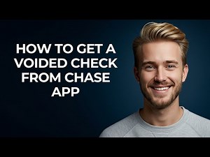 How To Get A Voided Check From Chase App - NEW! Step by Step