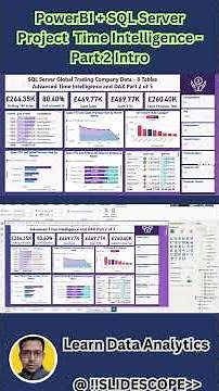 PowerBI + SQL Server Project - Time Intelligence - Part 2 Intro