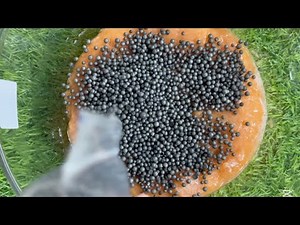 Making Slime with Slushie Beads - Oddly Satisfying Video