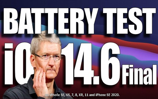 iOS 14.6 正式版 vs iOS 14.5.1 续航对比测试（SE，6S-11）