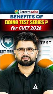 Why Test Series is a Game Changer? 😱 | CUET 2026 Strategy #shorts