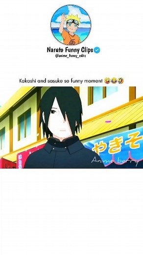 ..퐀퐧퐢퐦퐞 퐅퐮퐧퐧퐲 퐂퐥퐢퐩퐬磊 on Instagram: "Kakashi and sasuke so funny moment  .. ..         ⁹⁹⁹+❤️❤️❤️ .. TAGS ️- #naruto #narutoshippuden #narutouzumaki #narutoedits #sasuke #sakura #kakashi #saradauchiha #book #funny #comedy #explorepage✨"
