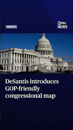 DeSantis introduces GOP-friendly congressional map