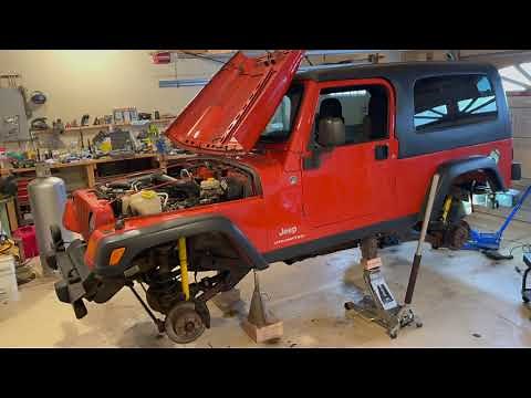 Jeep Wrangler TJ/LJ Rear Body Mount Repair