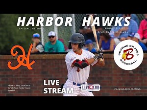 LIVE CAPE COD LEAGUE BASEBALL PLAYOFFS: Hyannis Harbor Hawks vs. Bourne Braves