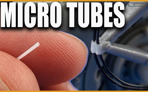 模型微型管线自制技巧