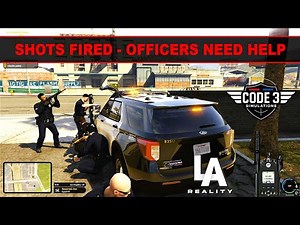 Realistic LAPD Patrol | LA Reality RP | FiveM | GTA 5 | Chaos In The City