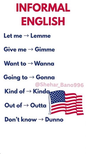 How Real People Speak English | Informal English 😏 #spokenenglish #britishvsamerican #vocabulary