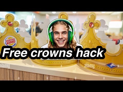 Burger King app unlimited crowns hack 2025!