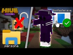 How to Import Persona Without Iobit (SkinMaster - New & Fastest Method) Hive MCBE Minecraft 1.21.94+
