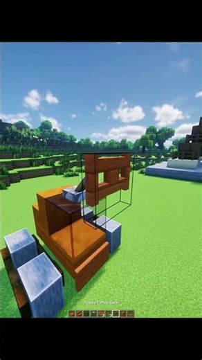 I Built a Mini Excavator in Minecraft – It Actually Works #minecraft