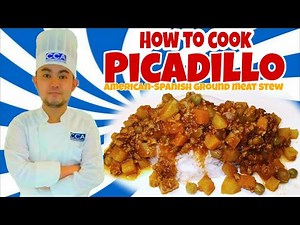 HOW TO COOK PICADILLO | Chef JJ