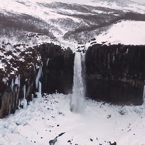 53K views · 3.6K reactions | The Black Waterfall, Svartifoss, during wintertime ❄️ This waterfall is one of several sources of inspiration for the iconic architectural design of Hallgrimskirkja church in the capital city of Reykjavik ⛪ Learn more about Iceland's basalt columns - Hexagonal Rocks of Wonder 朗 https://guidetoiceland.is/best-of-iceland/basalt-columns-in-iceland | Guide to Iceland | Facebook