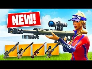 Sniper Shootout Game Mode w/ New Heavy Sniper! (Fortnite Battle Royale)
