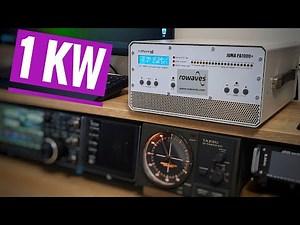 1kW RF Power - LIVE Experimenting with JUMA PA1000+ Linear Amplifier