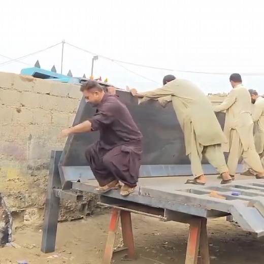 How Dumper Body Is Made without 🛠️Tools