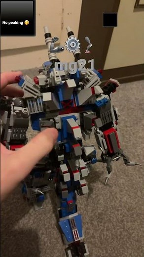 The Lego mecha Godzilla is done! But with my own twist enjoy the Lego #asmr