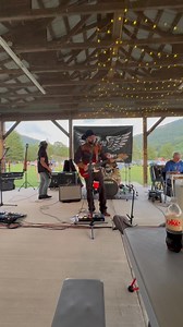 Hank Williams IV & The Lost Highway Band at the July 4th Celebration performing a cover of Tear In My Beer. | Chuck Westfall Pedal Steel