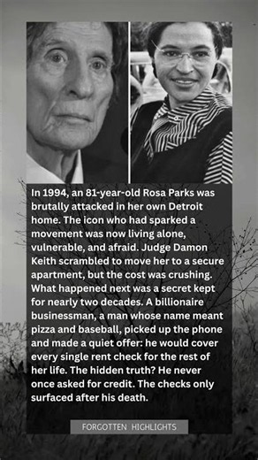 After Rosa Parks Was Beaten, a Pizza King Paid Her Rent in Secret