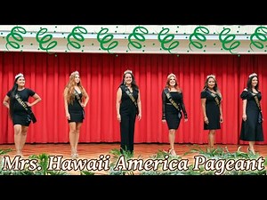 Elegant & Empowered: Mrs. Hawaii America Contestants Make Public Debut at Ala Moana Centerstage [4K]